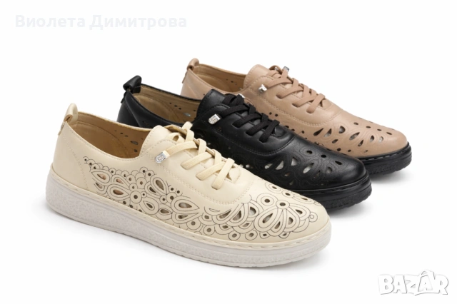 Дамски пролетни обувки в два цвята 36-42, снимка 4 - Дамски ежедневни обувки - 54068271