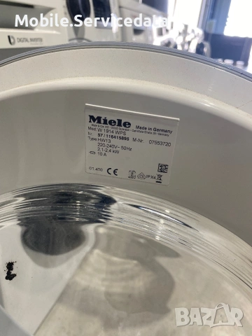 Пералня Miele W1914 7кг 1400 об. Honeycomb Drum Premium, снимка 3 - Перални - 54713654