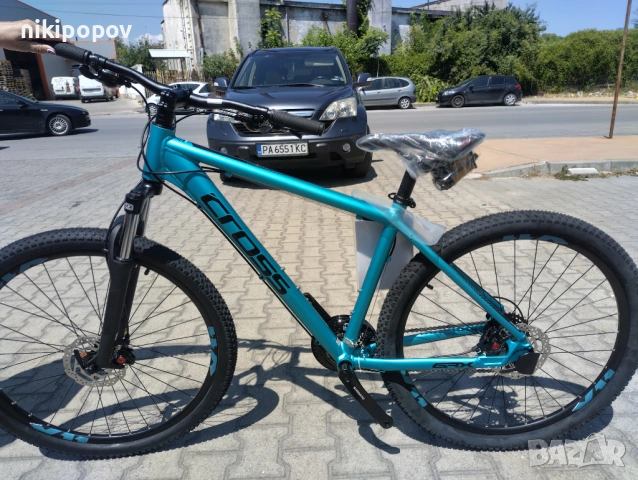 CROSS Велосипед 27.5" GRX 7 hdb син, снимка 8 - Велосипеди - 54645526