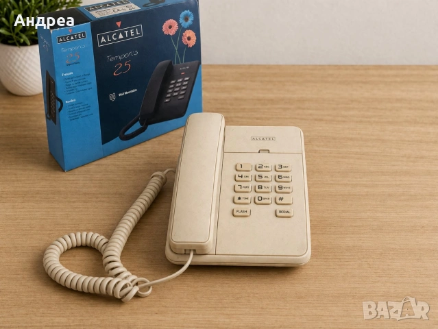 Стационарни телефони Panasonic, Alcatel, Funet, снимка 2 - Други - 54092833