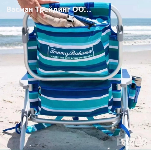Tommy Bahama Плажен стол (шезлонг) Томи Бахама ЛЯТО 2026, снимка 5 - Надуваеми легла - 49446227
