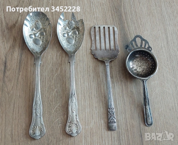 Прибори посребрени за ценители 