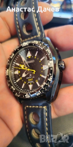 SEIKO - X KINETIC - GMT, снимка 6 - Мъжки - 55165908