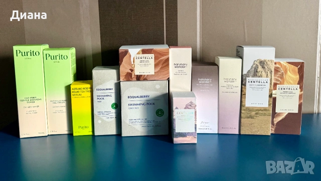 Корейска козметика SKIN1004,Haruharu Wonder, Purito и Eqqualberry