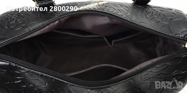 👜✨ КОМПЛЕКТ ОТ 6 БРОЯ ЛУКСОЗНИ ДАМСКИ ЧАНТИ – ЧЕРЕН ЦВЯТ ✨👜, снимка 6 - Чанти - 54875207