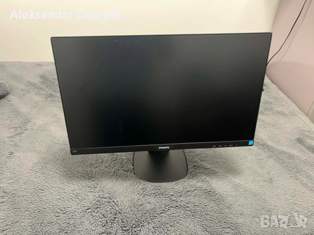 Монитор Philips 243S 24” Full HD IPS, снимка 14 - Монитори - 54723009