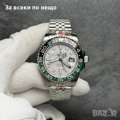 Rolex Sprite Meteorite Мъжки Часовник С Автоматичен Механизъм И Силиконова Каишка Код Chronolux68, снимка 4 - Мъжки - 55659471
