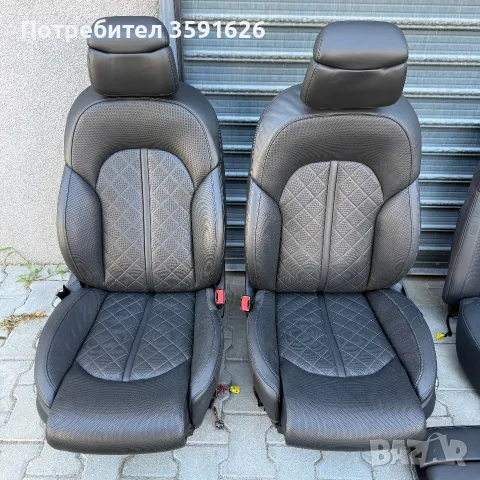 Кожен салон за Audi A8 D4 (2010-2017), снимка 2 - Части - 55438138
