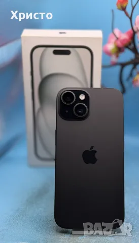 Apple iPhone 15, 128GB, 5G, Black, снимка 4 - Apple iPhone - 55679792