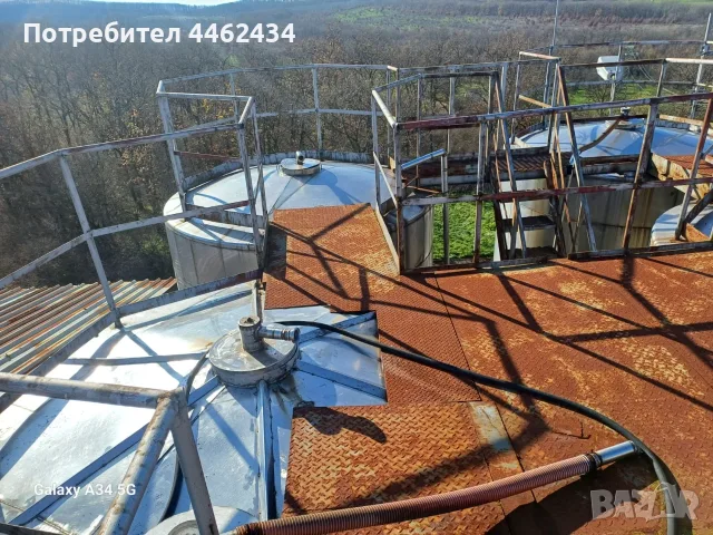 Цистерни Резервоари Силози от неръждаема стомана 39 куб 3 мм дебели, снимка 8 - Други машини и части - 55645152