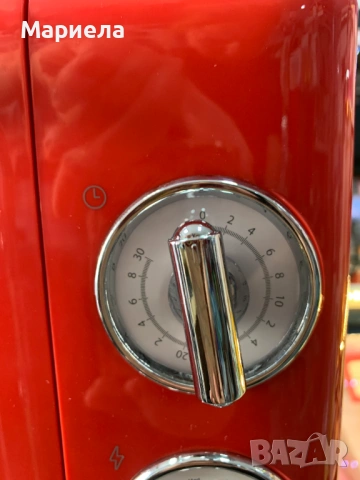 Микровълнова фурна Cecotec ProClean 3110 Retro, 20 л, 700 W, с грил, червена, снимка 6 - Микровълнови - 54862247