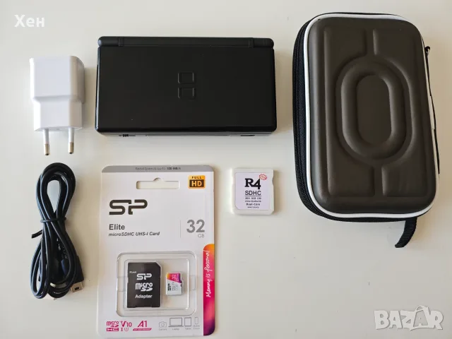 Nintendo DS Lite - R4 - качени много игри
