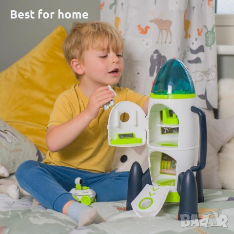 Комплект космическа ракета Science Kidz - Космически играчки за деца на възраст 3, 4, 5 години , снимка 3 - Други - 54070468