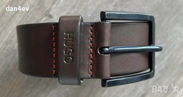 Кожен колан Hugo, снимка 5 - Колани - 55603271