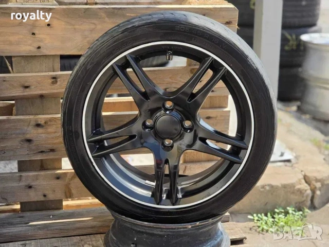 4х100 16 Джанти VW Golf Jetta Passat Seat Ibiza Cordoba 4x100 ЕТ 35, J 7 Централен отвор с втулка 57