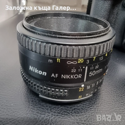 Фотоапарат Nikon D7000 с обектив Nikon AF Nikkor 50mm f/1.8D, снимка 4 - Фотоапарати - 54482371