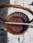 Бели и кафяви плетени кошници за декорация , снимка 16