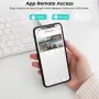 Камера за наблюдение 4K Ultra HD,8MP,датчик за движение,нощно виждане,двупосочна аудио връзка,водоус, снимка 4