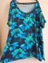 СТРАХОТНА ТУНИКА ЕФЕКТНИ ЦВЕТОВЕ 4XL-5XL, снимка 1