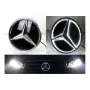 LED светеща стъклена емблема Mercedes-Benz 185 мм – W213 / W205, снимка 2
