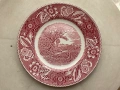 Чиния модел «Woodland Pink», Wood & Sons, Великобритания., снимка 1