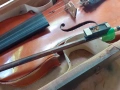 Стара цигулка Страдивариус Stradivarius 1717 с дървена кутия, снимка 5