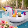 🦄 Надуваема подложка за напитки Единорог – Забавление на всяко парти край басейна! ⛱️, снимка 7