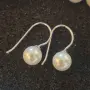 Дамски комплект сребро и перли, снимка 2