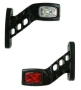 1 бр. LED ЛЕД рогчета габарити 12-24V за кола бус ремарке камион, снимка 2