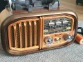 Портативно радио с ретро дизайн Golon RX-BT628S с Bluetooth, MP3, FM, соларен панел, снимка 3