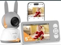 Бебефон с камера Wansview 5” LCD, снимка 1