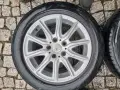 4бр ЛЕТИ джанти 16" 5Х112 ALUETT с гуми 205/55/16 UNIROYAL за VW Audi, снимка 3