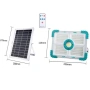 Соларен LED прожектор 100W с външен панел и дистанционно IP66, снимка 2