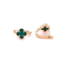 Златни обеци Van Cleef 2,01гр. 14кр. проба:585 модел:39450-1, снимка 2
