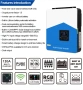 Wifi Хибриден Соларен Инвертор 6.2 KW + 120А МРРТ (48v-51.2v), снимка 2