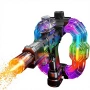 Космически лазерен пистолет с RGB светлинен пръстен и звукови ефекти , снимка 3