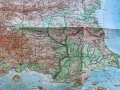 Царство България Карта Втора световна война, снимка 6