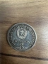 Сребърна монета 5 лева 1977г. 150г. От рожд. На Петко Р. Славейков, снимка 1