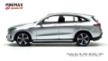 Mercedes-Benz EQC N293 400 4Matic 2019 - мащаб 1:43 на Spark моделът е нов в PVC дисплей-кейс, снимка 3