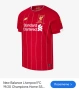 Оригинална мъжка тениска New Balance x FC Liverpool размер ХЛ Сезон 19/20, снимка 1