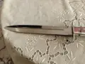 Стар нож със две остриета от двете страни нов , снимка 4