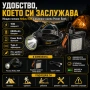 Мощен челник фенер за глава с къмпинг лампа Power Bank за лов рибилов, снимка 4