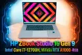 HP ZBook Studio 16 G9/Intel Core i7-12700H/NVidia RTX A1000/16GB RAM/512GB SSD/16' FHD+ IPS 400nits, снимка 1