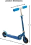 Тротинетка с 2 колела, сгъваема, Evo, Inline Scooter, СИНЯ , снимка 3