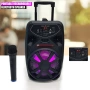 Преносим Bluetooth високоговорител с вход за микрофон PK-09(L), снимка 5