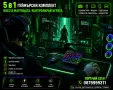 Комплект 5 в 1 Геймърска клавиатура и мишка за смартфон и таблет COMBO, снимка 2