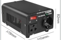 Cantonape Преобразувател на напрежение - Изход 110/220V AC - 500W Тороидален трансформатор - 110V 22, снимка 8