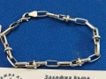 Сребърна гривна 6.66гр, снимка 2