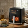 Еърфрайър с горещ въздух Oliver Voltz OV51980CE, 1200W, 4L, 10 програми, LED дисплей, прозорец, снимка 3