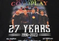 Coldplay Tour 2023 рок концерт тениска Колдплей, снимка 3